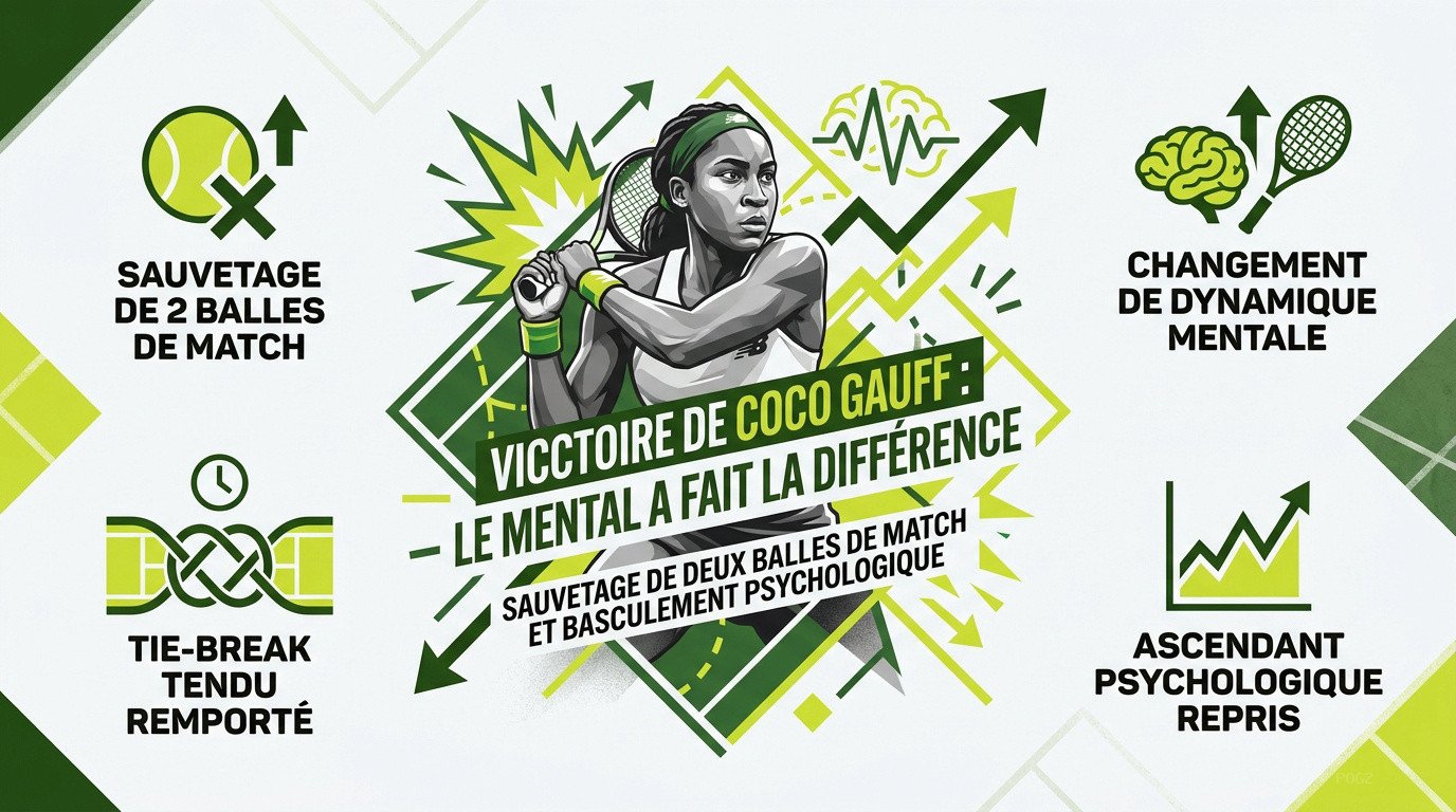 Coco Gauff en pleine extension lors de sa victoire à l'US Open contre Mirra Andreeva