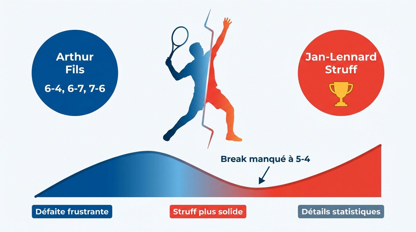 Analyse tactique du match Arthur Fils contre Jan-Lennard Struff à Bruxelles