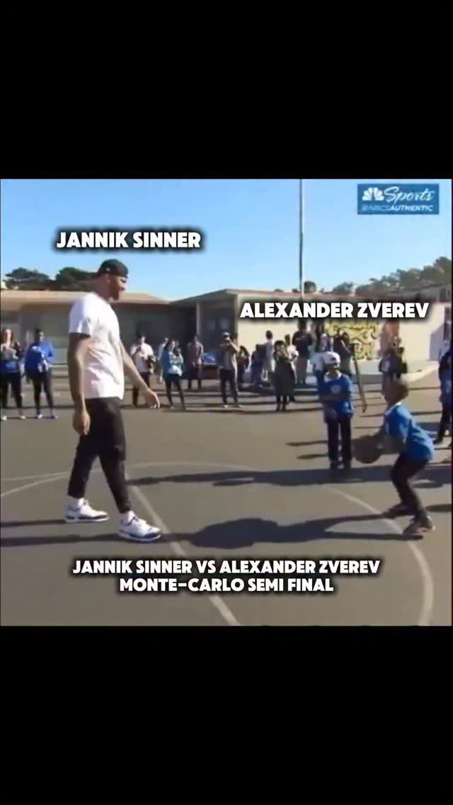 Jannik Sinner 🆚 Alexander Zverev | Monte-Carlo SF | Highlights