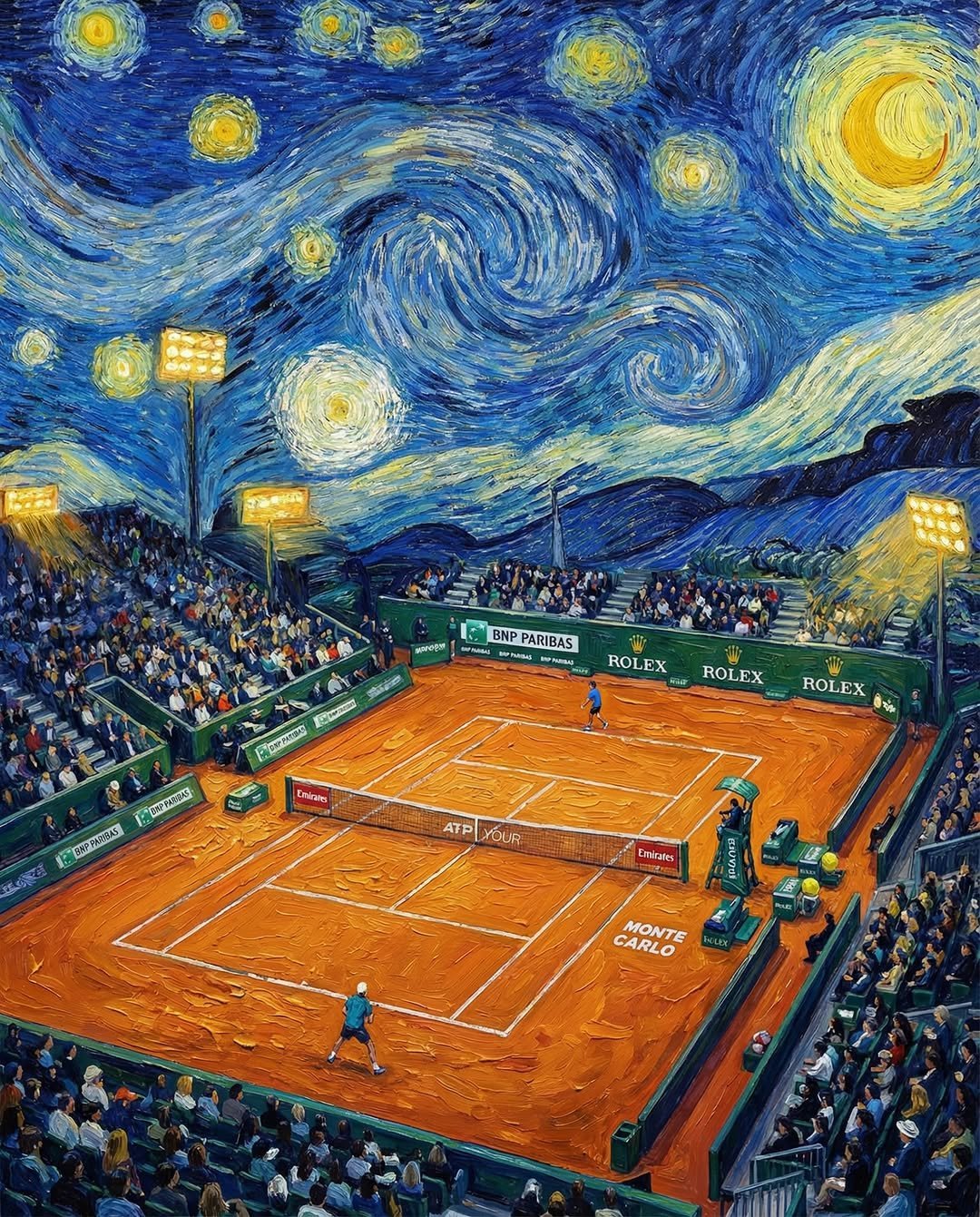 Monte-Carlo 2026 Recap - Van Gogh edition 🎨 @rolexmontecarlomasters