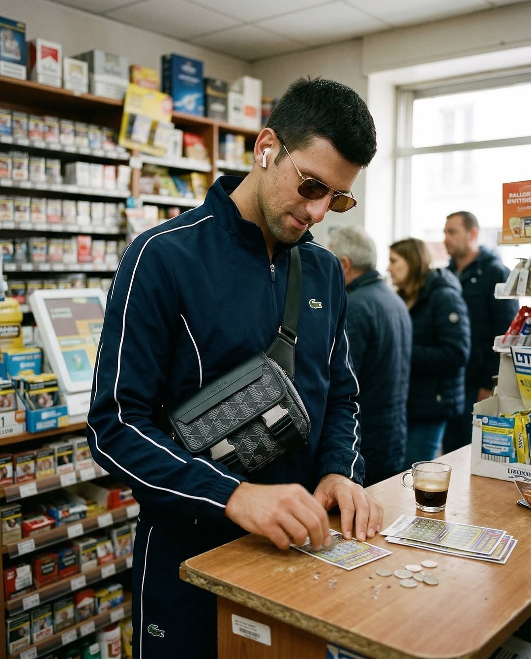 Recovery session before Slam 25 looks different this time 😆