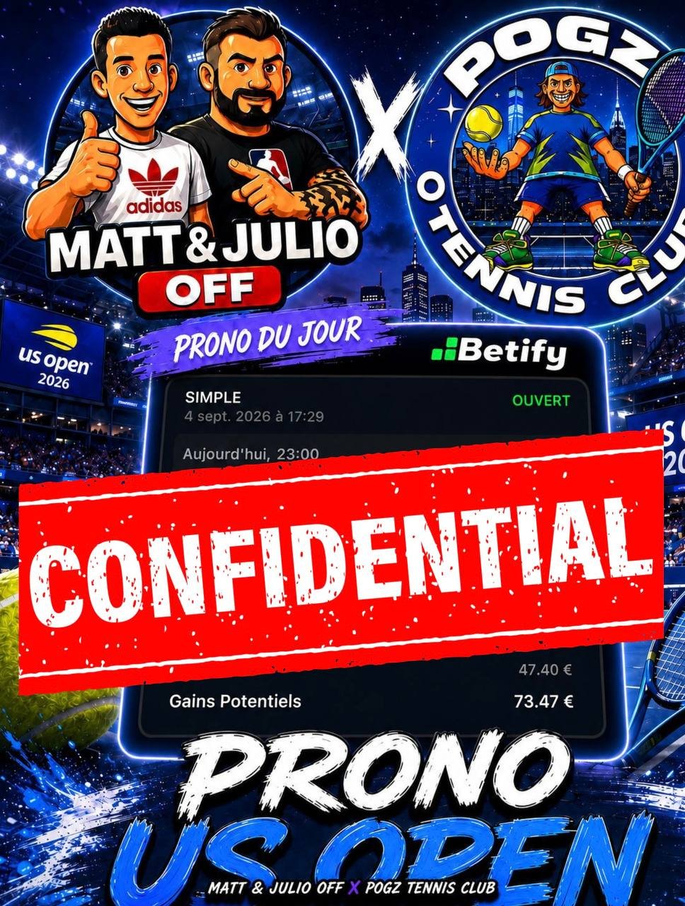 MONTANTE POGZ PICKS X MATT&JULIO 🐳