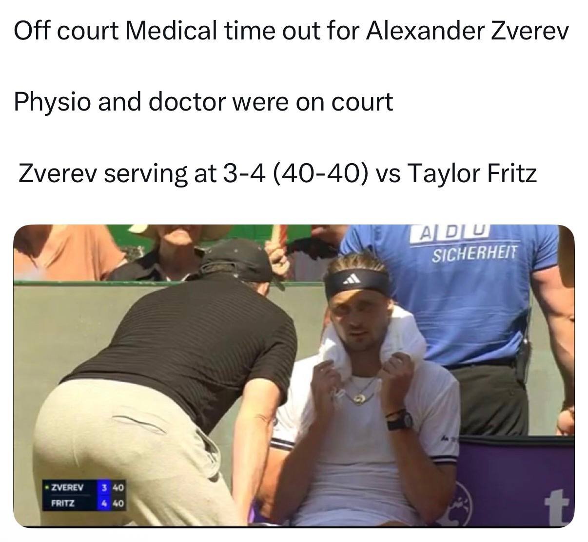 ENCORE UNE DINGUERIE DE L’ATP ⁉️
