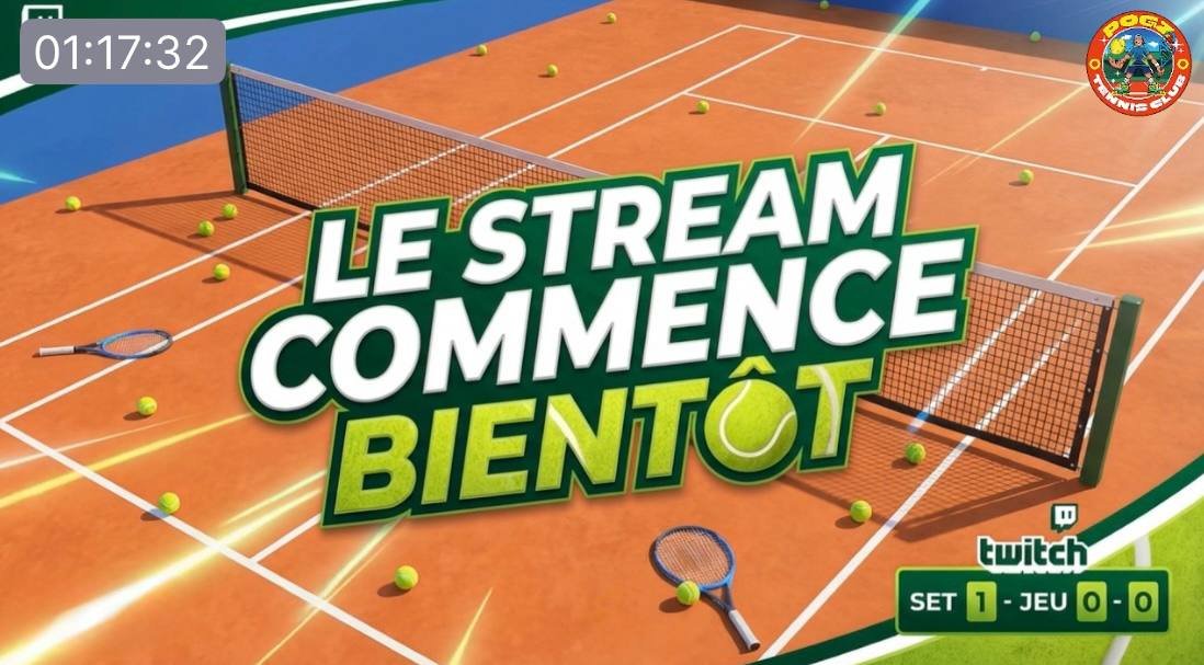 LE REDIFFUSION DU LIVE EST DISPONIBLE SUR TWITCH 📱